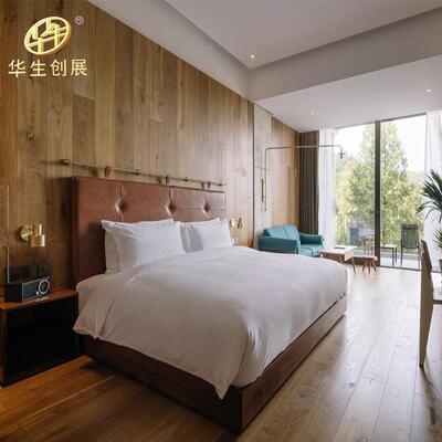 高档民家宿酒店图具厂直供来打样酒店客房家HS13083家具酒店床箱