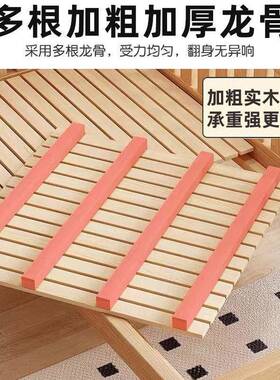 全木榉拼儿童BPL床实木木护栏婴儿床大接床小孩加宽床边榉拼接床