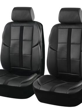 压爱车AD9410达黑色PVC扶海绵线汽车座套座高椅通用款端手质感厂