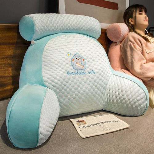 冰豆豆床夏头靠垫软包护腰枕大靠背沙床发抱枕NJK床靠靠枕头上看