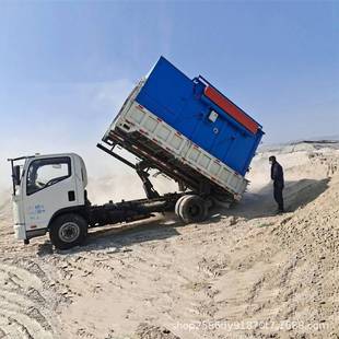 诚达生产 方箱一体式气力输送机 4.2-8.6米自卸式电厂吸灰车现货