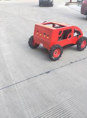 出口智能遥控轮电式割草机OUX油割两用草坪修剪机荒地花园除草草