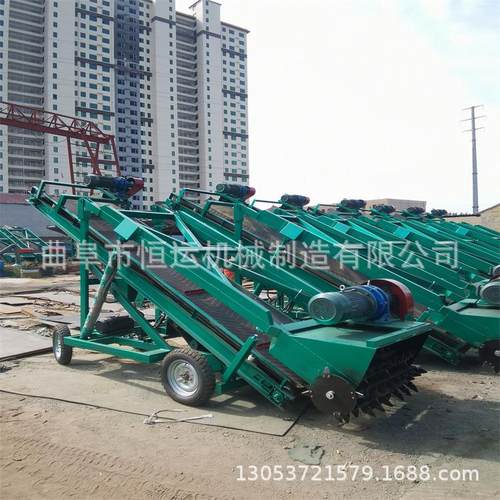 牛场青贮饲料取料机 青储饲草扒料机 移动升降式取草机