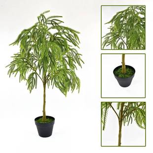 圣诞仿真诺福克松针盆栽厂家室内外绿植装饰人造圣诞松树摆件