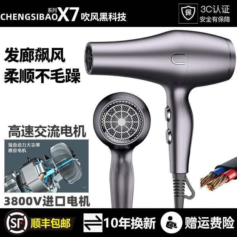 电吹风机发廊家用理发店专业用大功率吹头发超静音风筒负离子护发