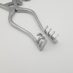 不锈撑开器乳突牵开器扩骨张870多器钩动物撑钢开钳自动锁扣13cm1