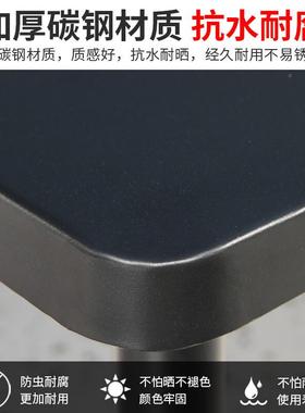 别莫家（M花O394IA）莫家室J外桌庭院墅园露台室外休闲简约黑色茶