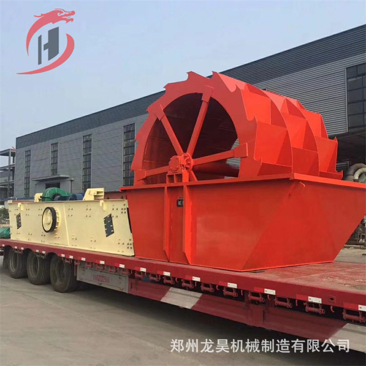 水轮斗式洗砂机河沙风化沙适用