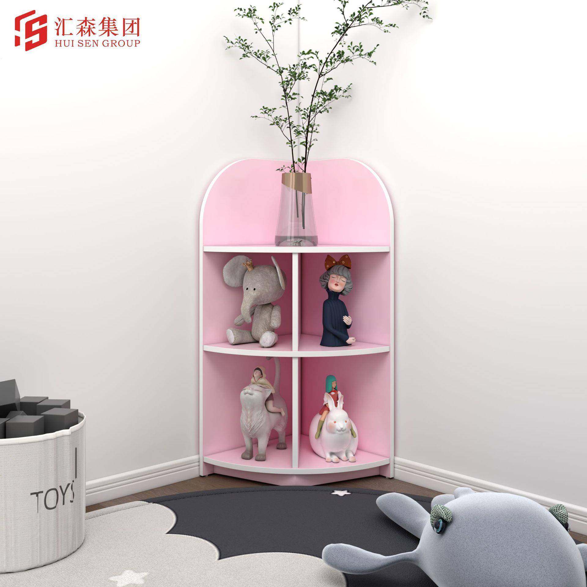 儿童简约三柜角客置厅靠墙转角墙NX2024-0角柜小户型家用柜实木转