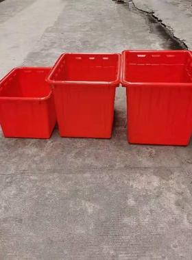 河南工厂用蓝色塑衣物箱115*885*7m0MWY00m配6个轮胶子