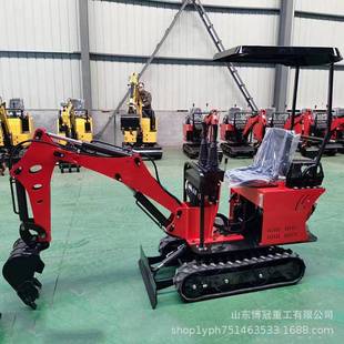 园林绿化马路破碎小勾729机工程农用微型挖道掘下水排水机沟挖沟