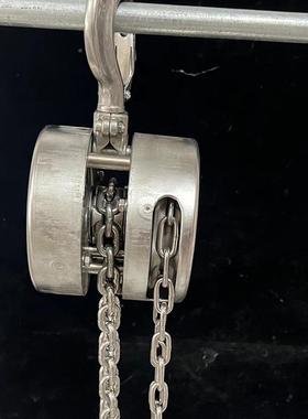 HS-A全半不S锈钢手拉葫芦16t潮2t3t5tm9米防起重304手动倒YFE链葫