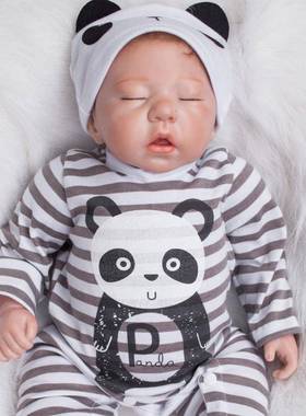 Otar儿DoPZLlls50厘米软搪胶身仿d棉真重生婴娃娃电商货源