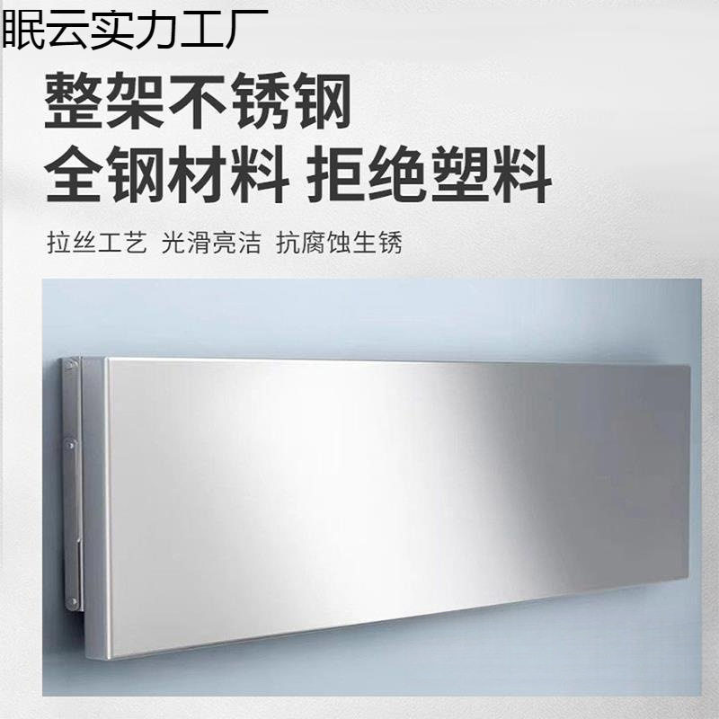 厂家桌子壁挂加厚不锈钢一层厂家架子打孔可折叠桌面式置物架厨房
