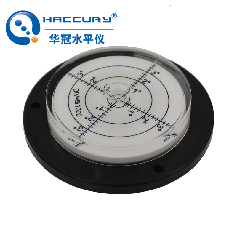 塑料万向水平泡吊车支气腿水平仪钻机调平工具汽车检具水准器