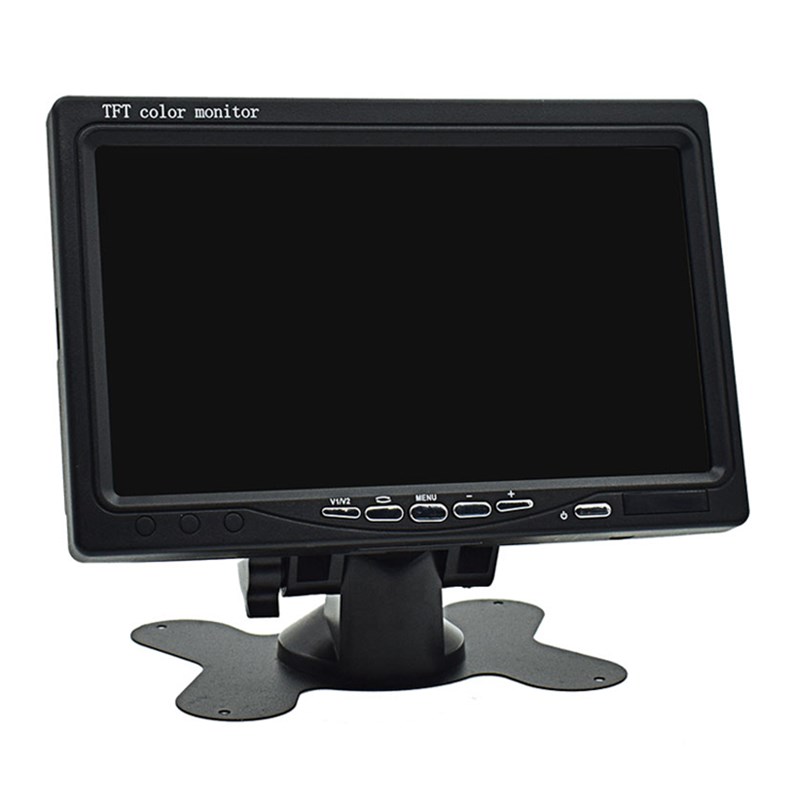 车载V-2V收割机倒车影像高清夜视货车两路监控7寸/9寸显示屏