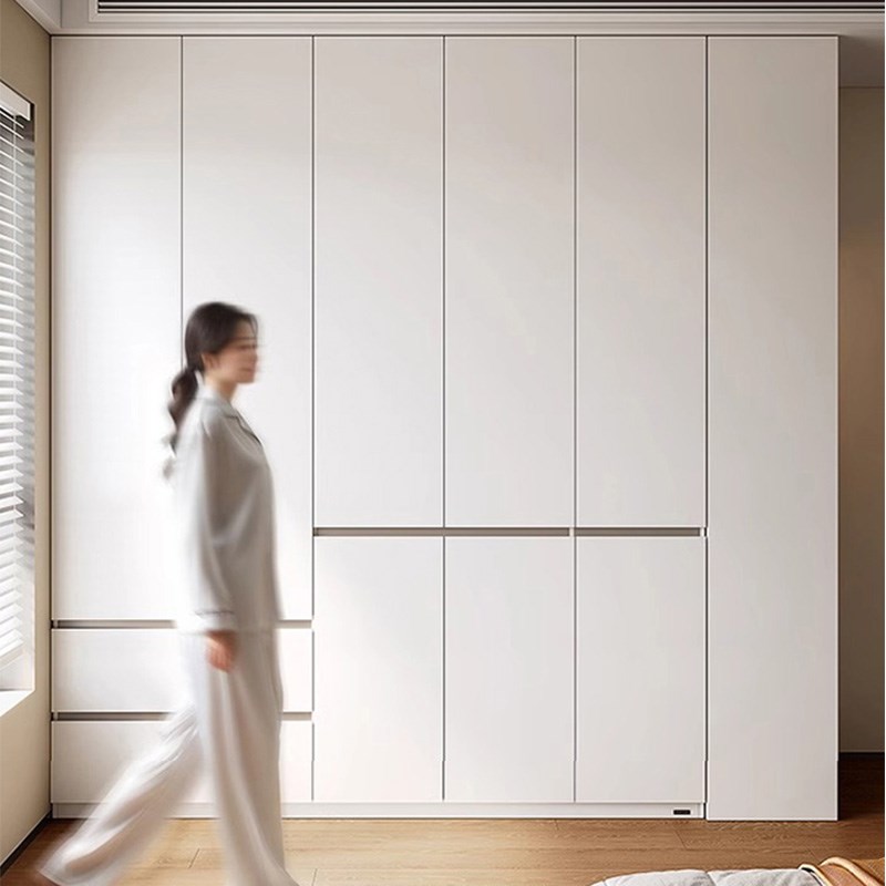 18MM实木新家衣柜20新款爆款家用卧室深0cm免安装成品柜子定制