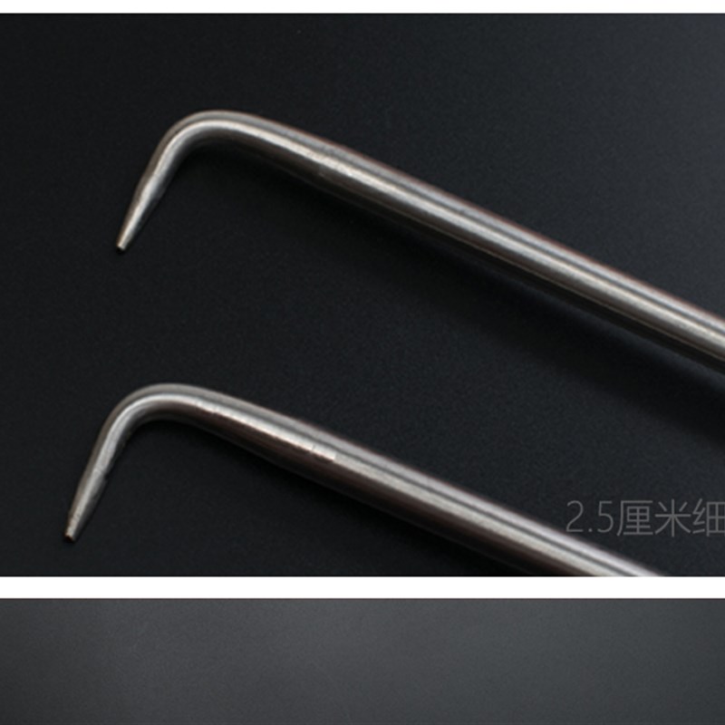 扎钩 不锈钢钢筋钩子 非桩心钢扎勾绑钩钢筋扎钩螺纹钢筋工扎丝钩
