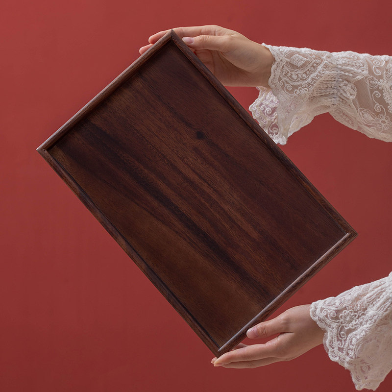 结婚敬茶杯托盘婚庆用品大全中式婚礼新娘敬酒盘子迎宾喜糖盘