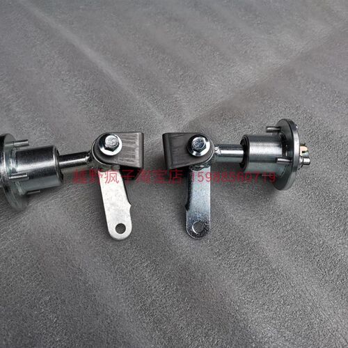 自制四轮卡丁车 箱子车凳子车5寸6寸轮毂羊角转向节吊耳法兰