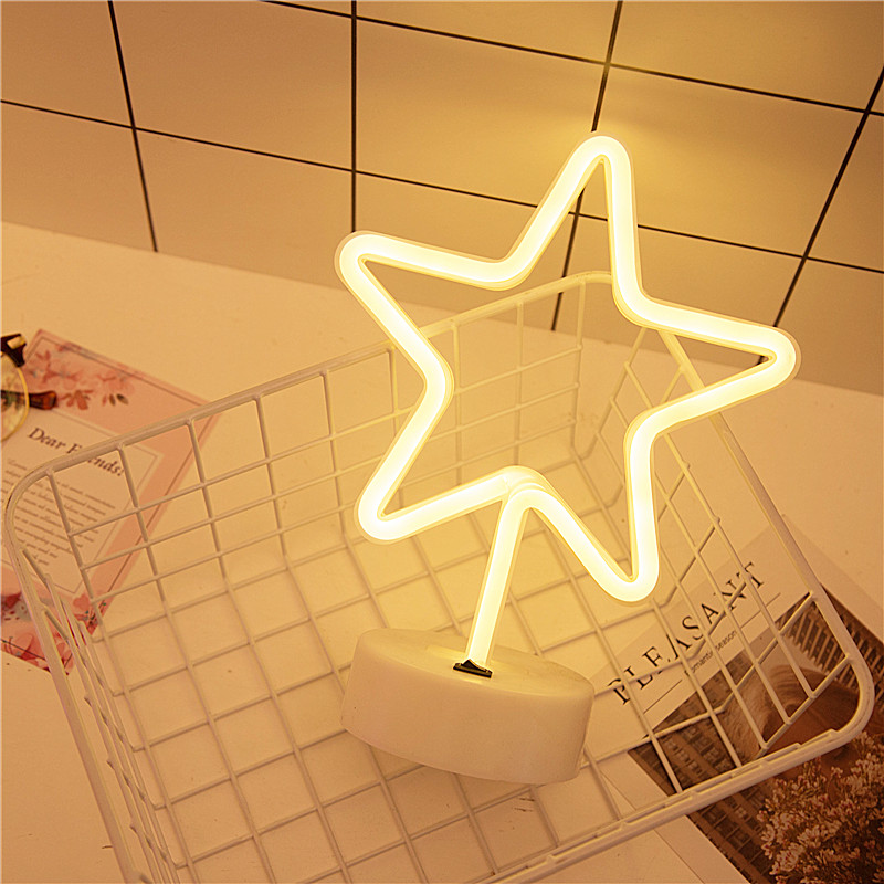 过年小彩灯台灯少女心布置房间卧室床头夜灯宿舍浪漫装饰星星灯