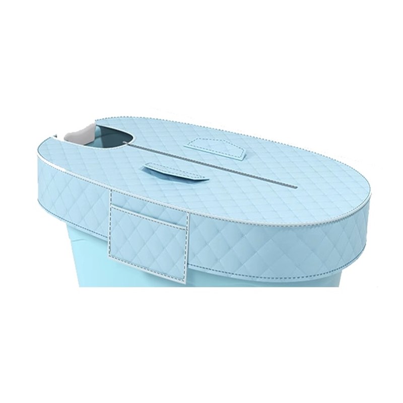 泡澡桶罩子保温罩浴桶本店浴桶夹棉加厚沐浴桶布质盖子