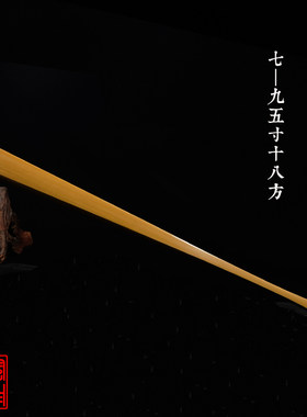 7-9.5寸18方水磨玉竹暗钉折扇男古风竹扇骨文玩扇子皖南扇庄定制