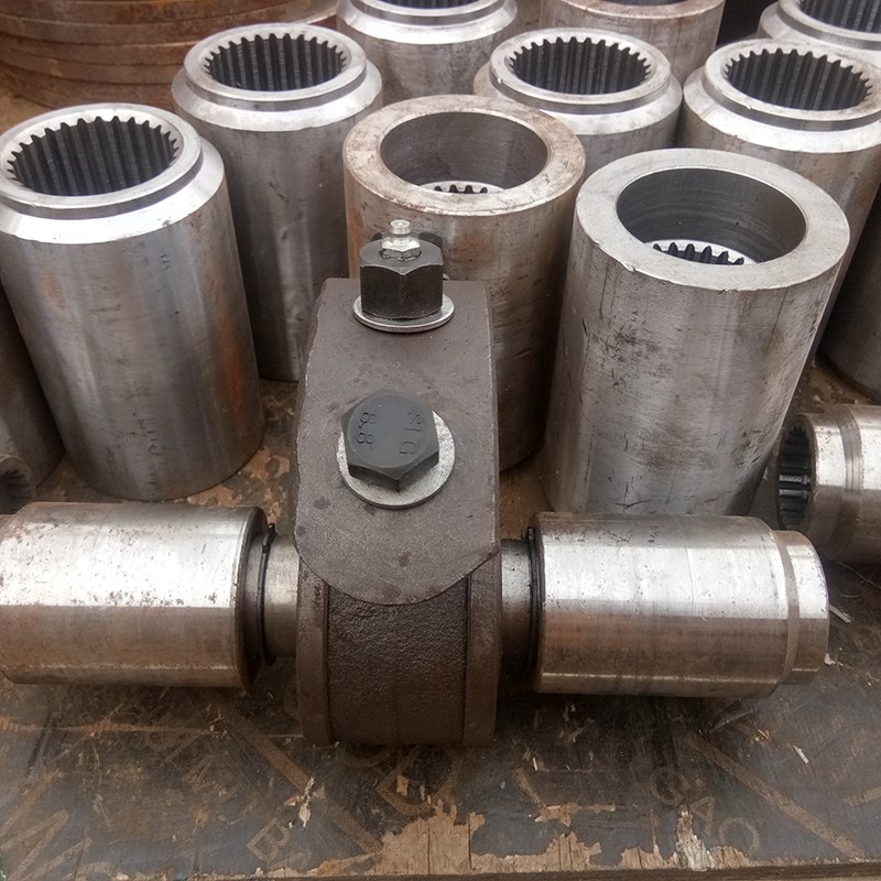 祥云螺旋输送U型管型中吊轴搅拌站上料机吊瓦花键轴承配件