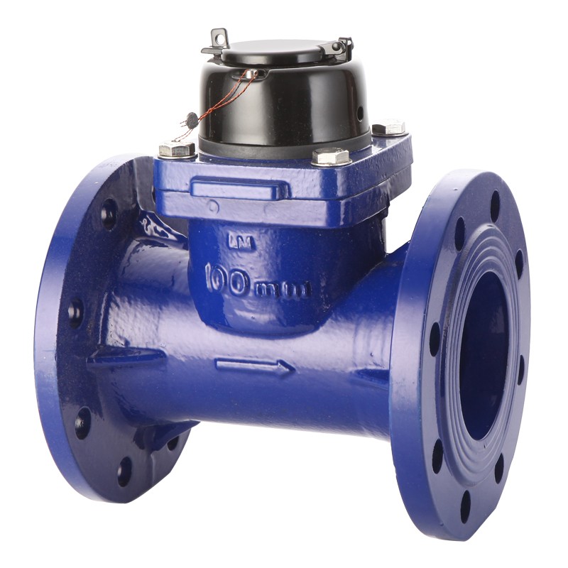 水车农用灌溉防盗排污大颗粒物高通过磁传干式可拆污水表