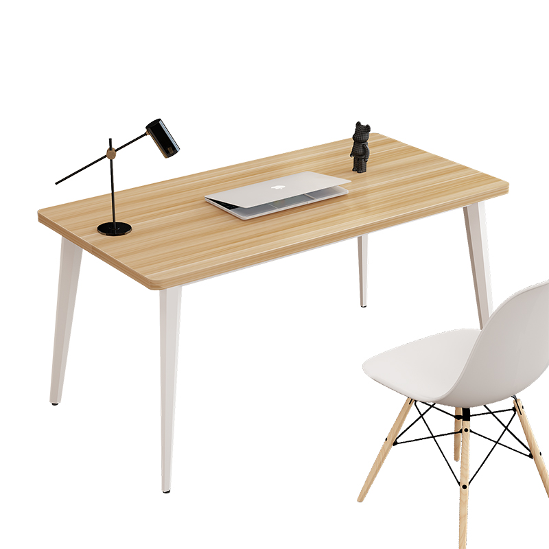 电脑桌办公桌台式书桌简约现代学生家用写字台出租屋钢木小桌子