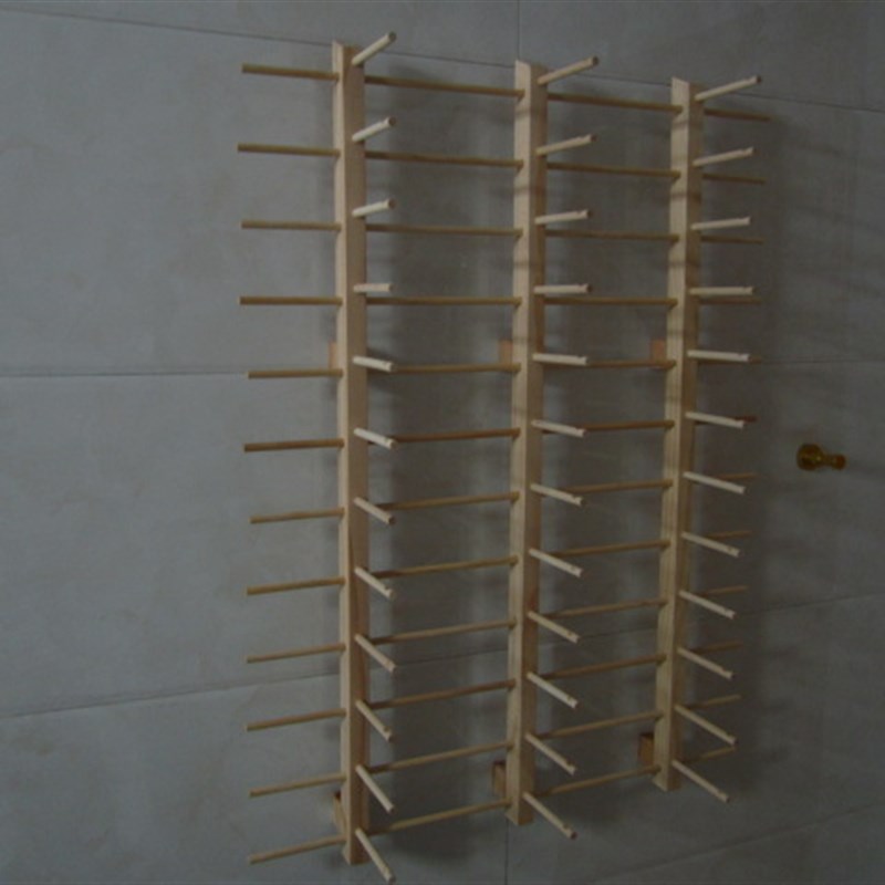 连杆实木太阳眼镜陈列货架安装墙壁眼镜展示架挂上墙木质墨镜道具