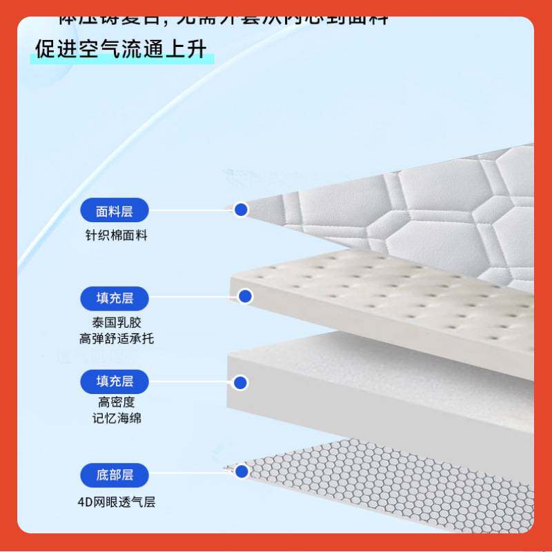 ▽定 制儿童乳胶床垫软垫家用115x190x130x180x140x190x170x200x