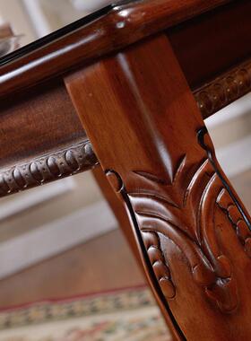 暖树式家具欧实木桌茶几方几60公分正方80735型小子边几角几