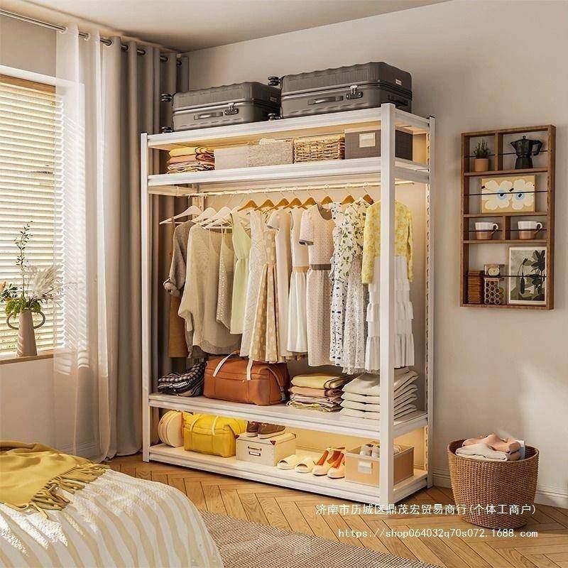 款KSO新折扣衣柜家开放式挂用衣架简易组装卧室家居宿舍衣橱层多