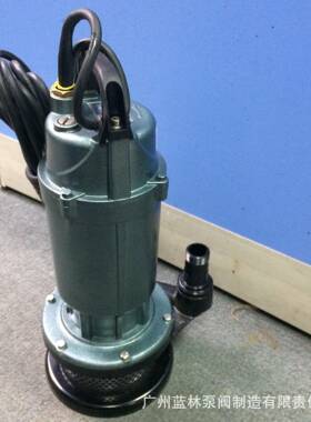 广东W凌霄DX清水泵单相潜水泵抽水机37055Q0W75W1.QDX清水10KW1.5