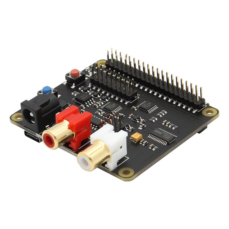 树莓派 X930 HiFi DAC模块音频扩展板 支持安全重启 软件完全关机