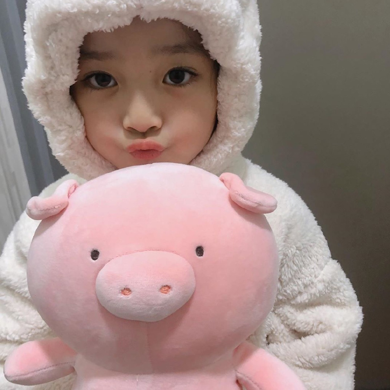 猪公仔毛绒玩具搞怪抱枕玩偶女生可爱超萌女孩睡觉抱娃娃韩国懒人