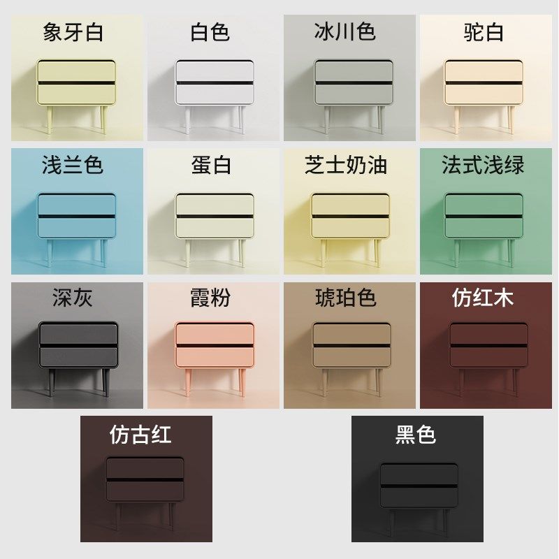 水性木器漆旧家俱翻新改色木门木头木漆白漆清漆油漆家用自刷涂料