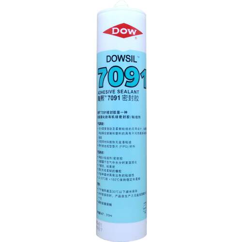 道康宁7091硅橡胶中性粘合剂电子胶LED车灯防水密封胶玻璃硅胶水3