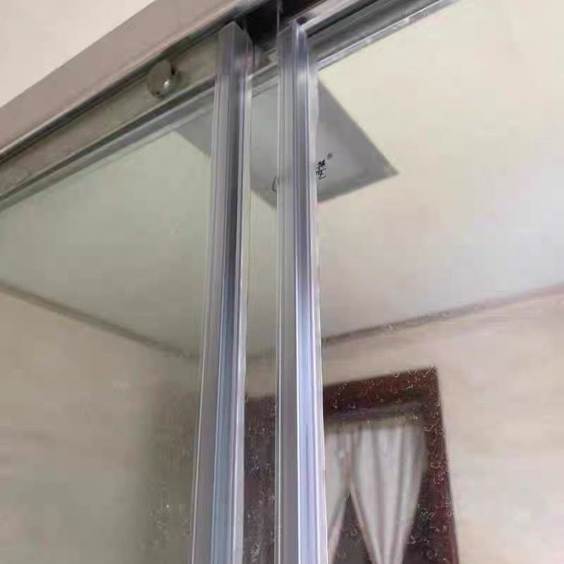 加厚h玻璃门密封条无框窗缝封边浴室U型磁吸防风撞淋浴房挡水胶条