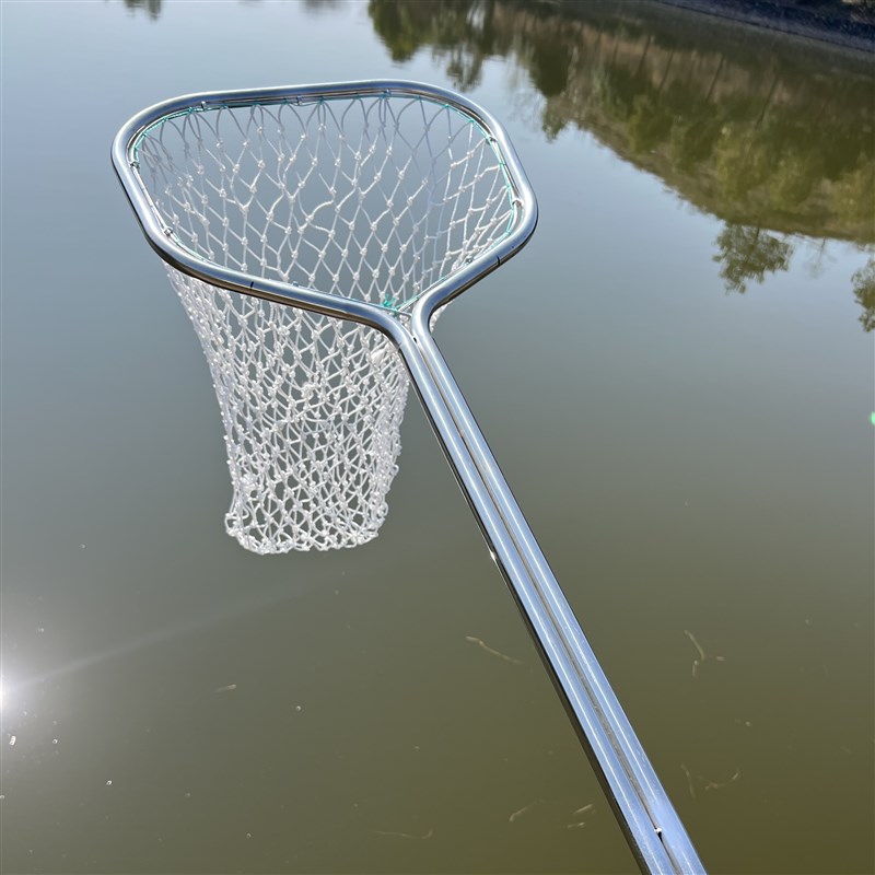 超硬大物抄网头一体成型不锈钢抄网捞鱼网全捕鱼兜钓鱼鱼捞