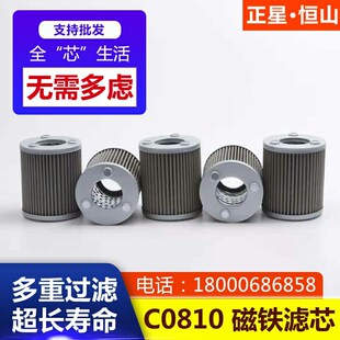正星恒山加油机配件过滤网磁性C0810滤芯组合泵分体泵滤清器滤芯