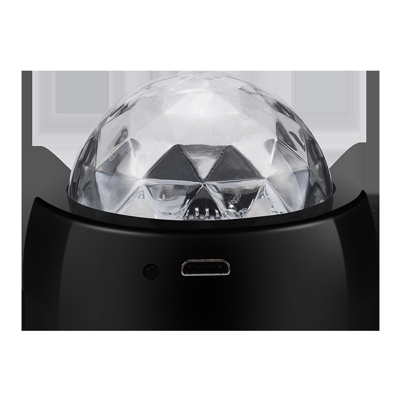 汽车迷你DJ灯声控氛围灯 led可充电室内爆闪音乐灯随身携带跳舞灯