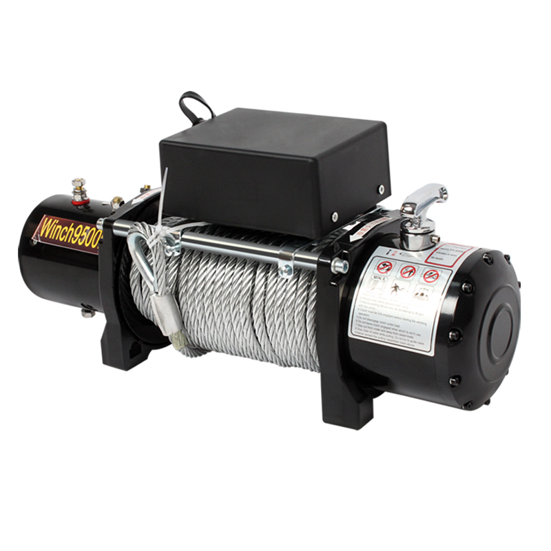 车载电动绞盘小型越野车自救v2V汽车用吊机电动葫芦起重牵引机