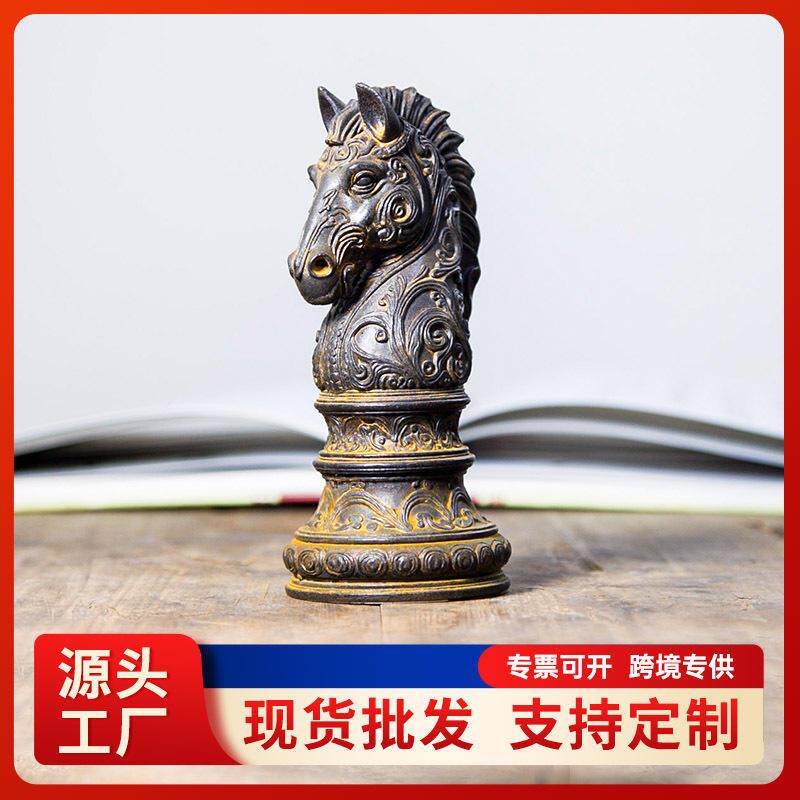 中新年马年式书房摆件办286公室桌面6马首装饰品创意02礼品