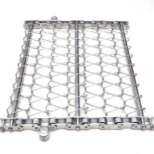 不锈钢网链输送线传送带金属链条输送链网流水线网输送带传动轴带