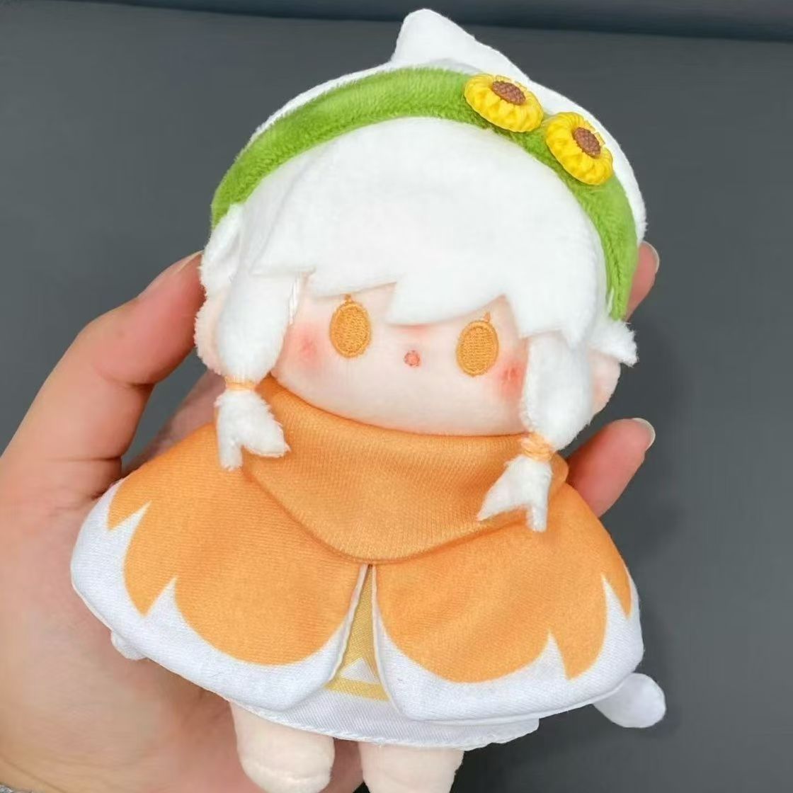 10cm娃衣棉花娃娃换装书虫系列光遇替换配件衣服玩偶娃用