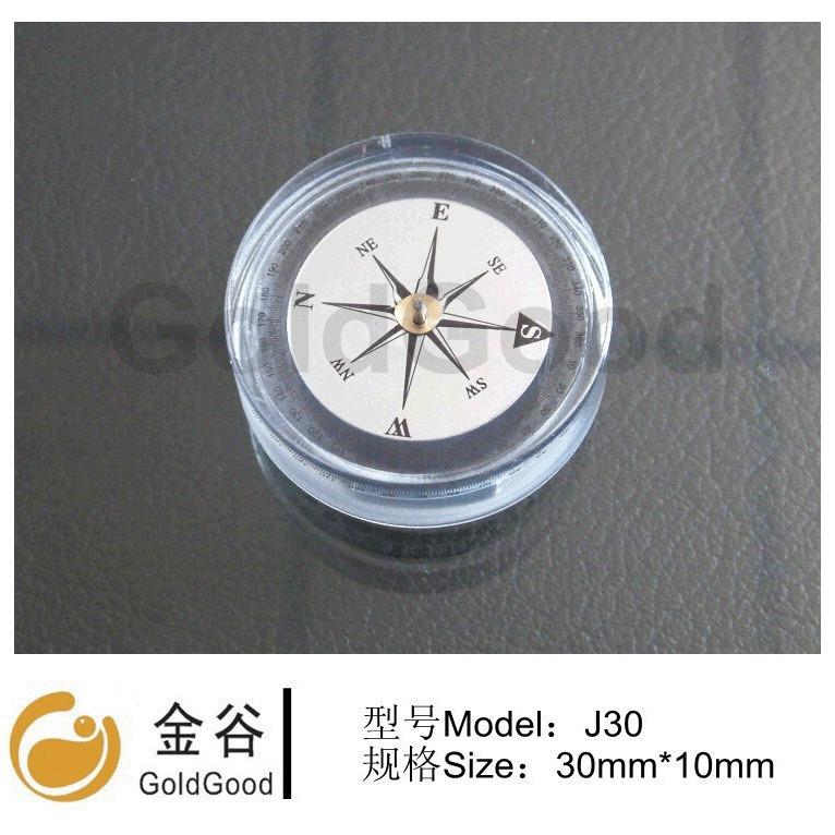 生产厂家JG30耐高温望眼镜迷你指南针高强磁高精准专业 现货