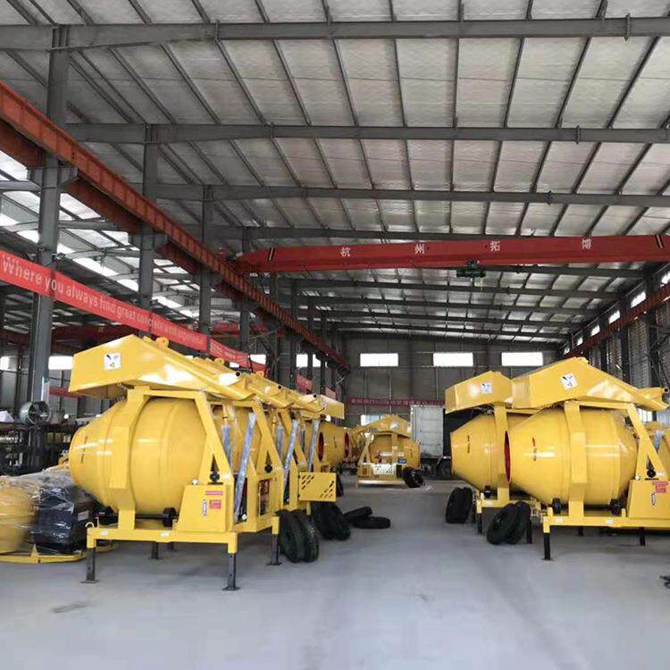 鼎东立式强制式搅拌机JZC350工程建筑加厚型滚筒搅拌机柴油搅拌机