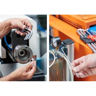 进口德国威汉wiha工具 公制套装L型内六角扳手 六角匙